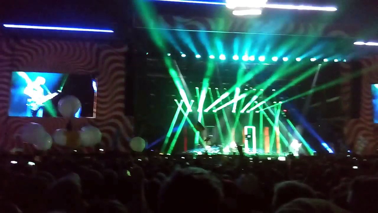 Muse - Time is Running Out, Sziget Festival, Budapest, Hungary  8/13/2016