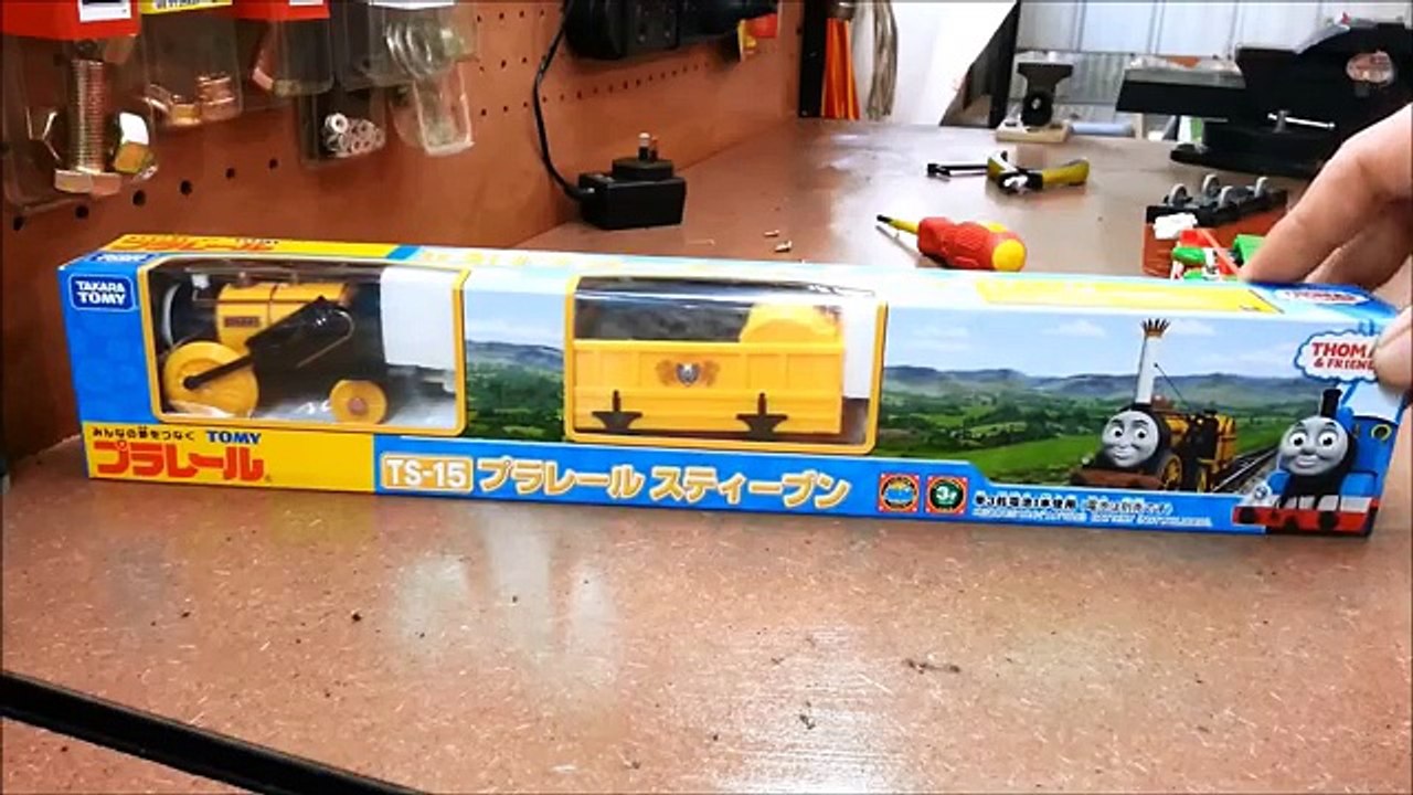 Plarail Stephen the Rocket new Unboxing review and first run!