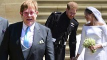 Prince Harry jokingly introduces Sir Elton John before he serenades guests with Tiny Dancer, Circle of Life and family favourite Your Song