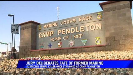 Jury Deliberates Fate of Former Marine Accused of Killing 5 Women