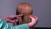 Прическа с плетением. Braid Hairstyle for Long Hair Tutorial (2)