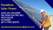 Affordable Solar Energy Pasadena TX - Pasadena Solar Energy Costs