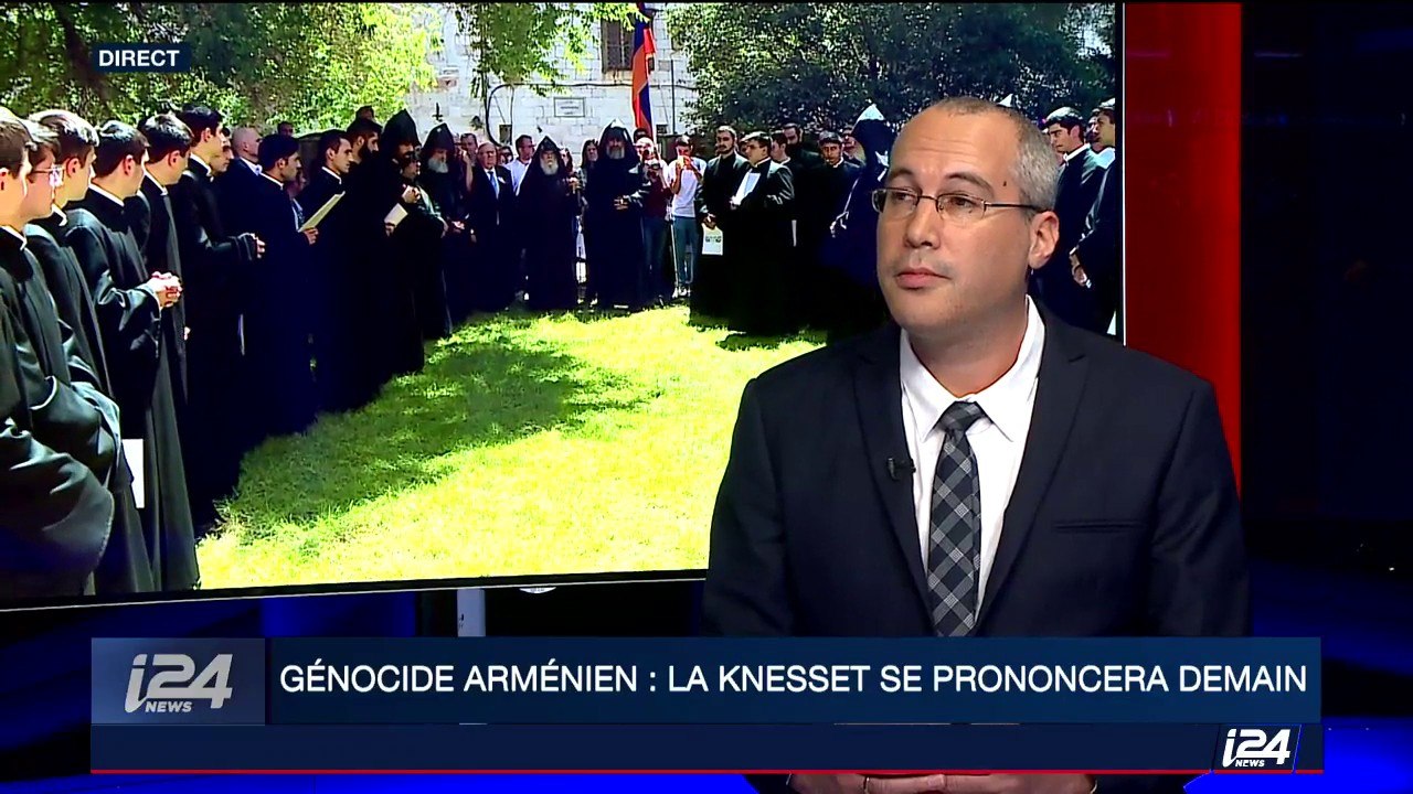 Génocide arménien: la Knesset se prononcera demain