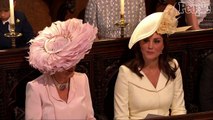 Watch Kate Middleton Side Eye Camilla Parker-Bowles At The Royal Wedding | PeopleTV