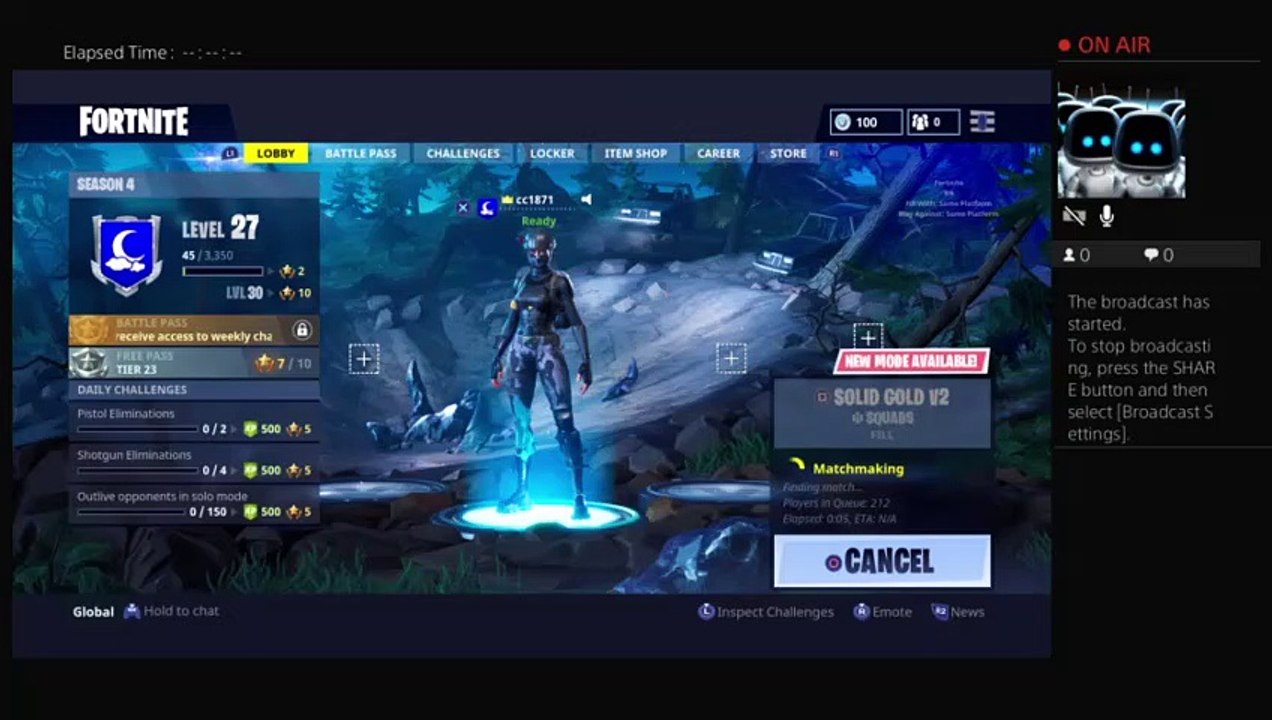 cc1871's Live PS4 Broadcast