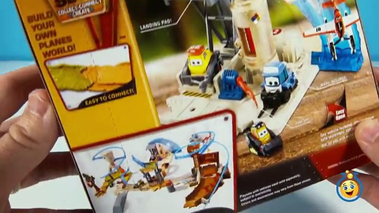 Disney Planes Fire and Rescue Toys with Marus Gas Up & Go Stop Playset Story Set Toy Review