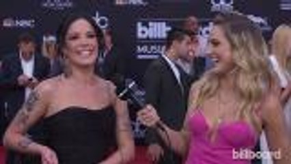 Halsey Discusses Her Relationship with G-Eazy | BBMAs 2018