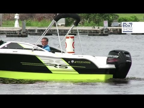 FOUR WINNS HORIZON 180 - MERCURY FOURSTROKE 115 hp - Review - The Boat Show