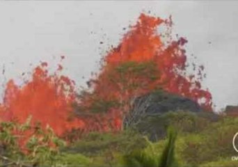 Livestream Captures Kilauea Lava Flow In Lower Puna, Hawaii