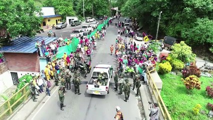 Colômbia: 25 mil retirados