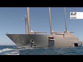 "A" LARGEST SAILING SUPERYACHT IN THE WORLD SPOTTED IN CAPRI  - The Boat Show