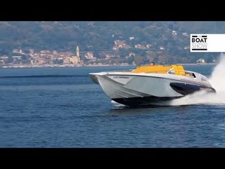 MERCURY DIESEL 6.7L 550HP - BUZZI 38 STAB CORSA - 4K Review - The Boat Show
