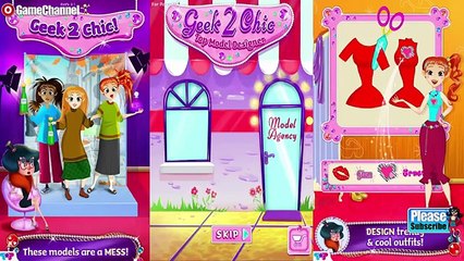 Geek 2 Chic Top Model Designer Android İos Tabtale Free Game GAMEPLAY VİDEO