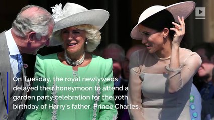 Duke and Duchess of Sussex Make First Appearance Since Wedding