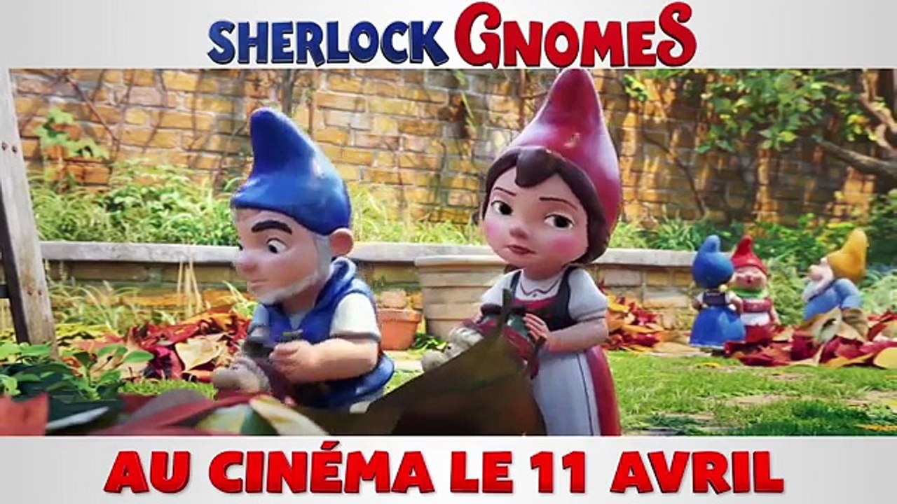 SHERLOCK GNOMES Bande Annonce VF Finale (Dessin Animé 2018)