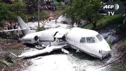 Seis estadounidenses heridos en accidente de avión en Honduras
