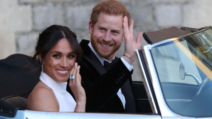 Meghan Markle And Prince Harry Attended Their First Garden Party As A Married Couple