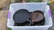 How To Clean Cast Iron Skillets - Part 1