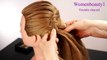 Fishtail braid. Hairstyles for long hair. Updo hairstyles (2)