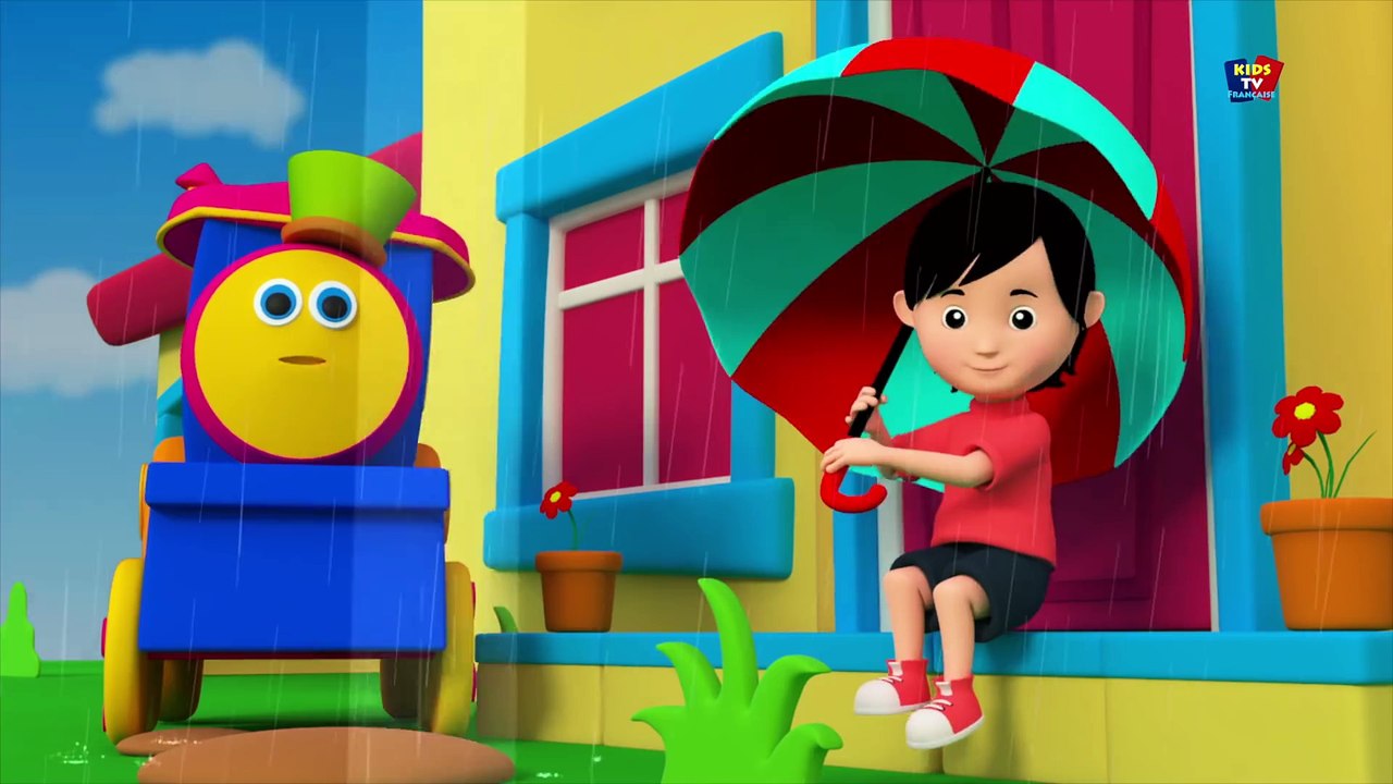 Bob le train - Rhyme pour enfants - Rain Rain Go Away - Bob The Train - Children Rhyme - Kids Song