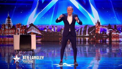 Tonight’s the night for HILARIOUS variety act Ben Langley! | Auditions | BGT 2018