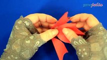 Оригами цветы из бумаги ❤️ РОЖДЕСТВЕНСКАЯ ПУАНСЕТТИЯ