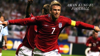 ベッカムが最高に愛しくなる動画 ベストゴール集 フリーキッククロス 【サッカー】David Beckham Best Goals