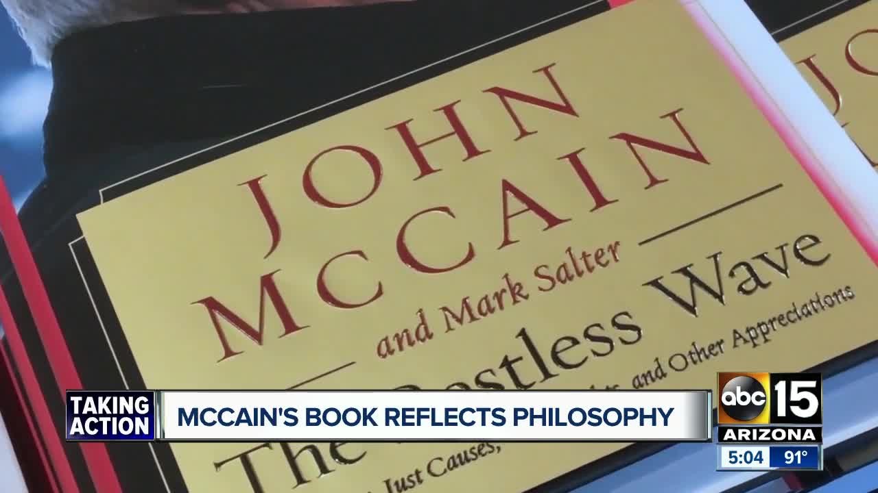Senator McCain's new book released Tuesday