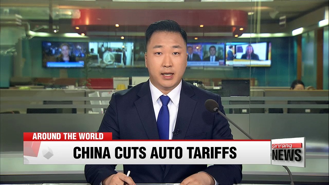 China to cut tariffs on imported cars, auto parts