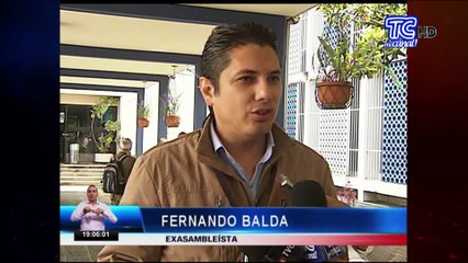 Confirman comparecencia de Correa sobre secuestro de Balda