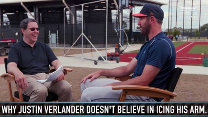 Justin Verlander Doesn't Believe in Icing His Arm
