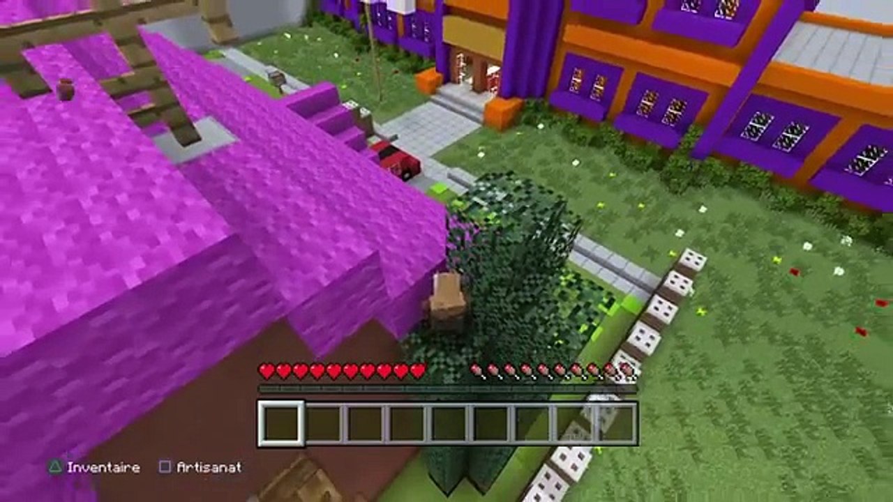 CACHE CACHE SUR MINECRAFT MAP LES SIMPSONS ! SPRINGFIELD | PS4 FR