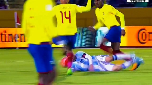The Day Lionel Messi Saved Argentina From Disaster ● Lionel Messi Masterclass Vs Ecuador ● HD
