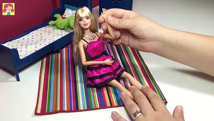 DIY - How to Make Barbie Doll Blouse - Barbie Clothes Tutorial - Making Kids Toys