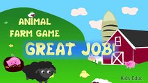 Animals On The Farm Animation Learning, Flashcards, Find + Count, Pre-k and Kindergarten Activities