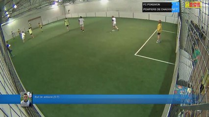 But de antoine (5-7) - FC POKEMON Vs POMPIERS DE CHAUVIGNY - 22/05/18 21:00 - LIGUE 2
