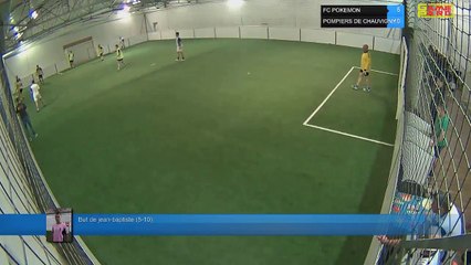 But de jean-baptiste (5-10) - FC POKEMON Vs POMPIERS DE CHAUVIGNY - 22/05/18 21:00 - LIGUE 2
