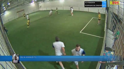 But de Jérôme  (5-11) - FC POKEMON Vs POMPIERS DE CHAUVIGNY - 22/05/18 21:00 - LIGUE 2
