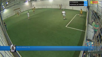 But de Jérôme  (5-12) - FC POKEMON Vs POMPIERS DE CHAUVIGNY - 22/05/18 21:00 - LIGUE 2