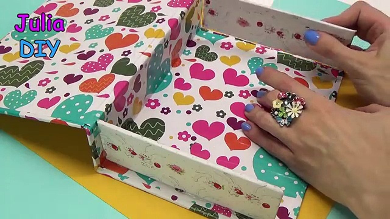 How to make secret box | DIY book box secret storage . Secret box making / Julia DIY