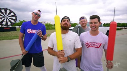 Giant Darts Battle - Dude Perfect