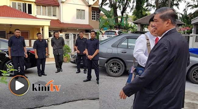 Mat Sabu keluar kerja naik kereta rasmi menteri