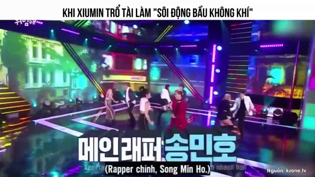 Đi show thực tế, anh cả EXO Xiumin đã học được chiêu trò sôi động bầu không khí lầy thế này đây