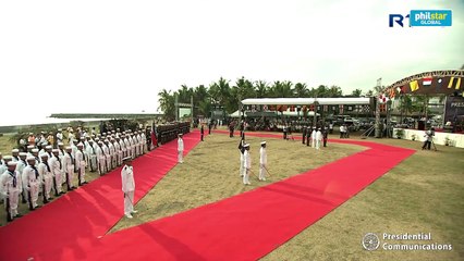 Duterte says he cannot go to war with China for now