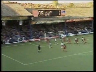 Luton Town - Queens Park Rangers 29-10-1988 Division One