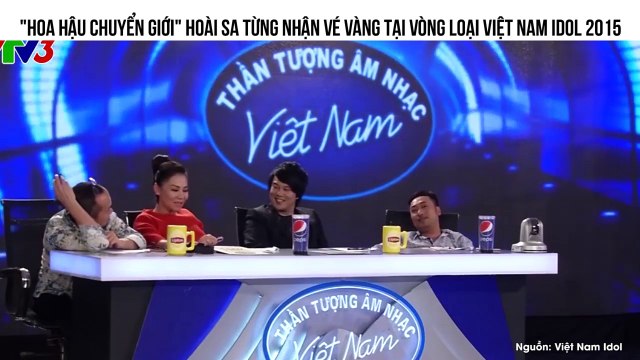 Có ai nhận ra hoa hậu chuyển giới Hoài Sa là nguời từng nhận được vé vàng tại Việt Nam Idol