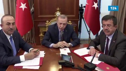Erdoğan ve Maduro telekonferansla ticaret anlaşması imzaladı