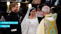 Meghan Markle and Prince Harry Had Coordinating Outfits For Their First Appearance After The Royal Wedding