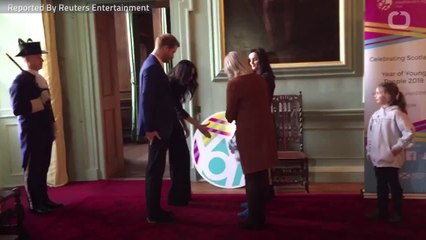 UK's Prince Harry And Meghan Markle Attend Charles' Garden Party