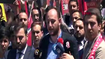 İsrail Başkonsolosluğu önünde eylemler